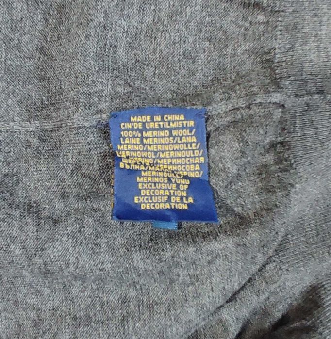 Sweter Polo Ralph Lauren merino r. XL