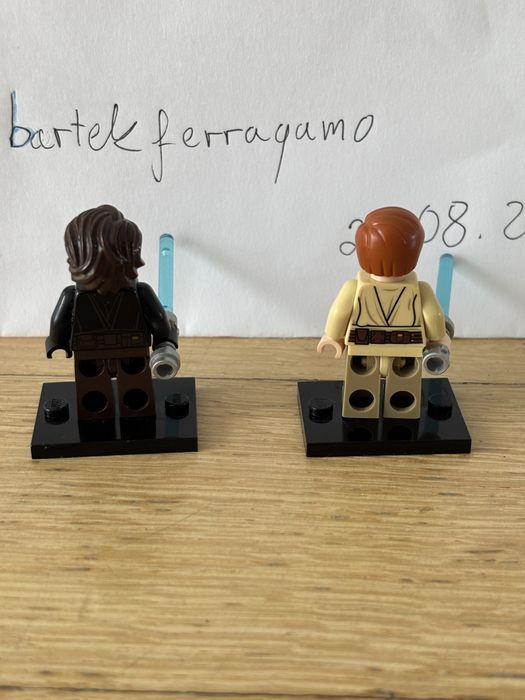 Lego Star Wars Anakin Skywalker i Obi wan kenobi minifigurki