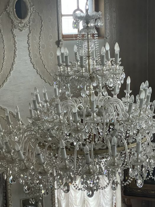 Люстра хрусталь Чехия