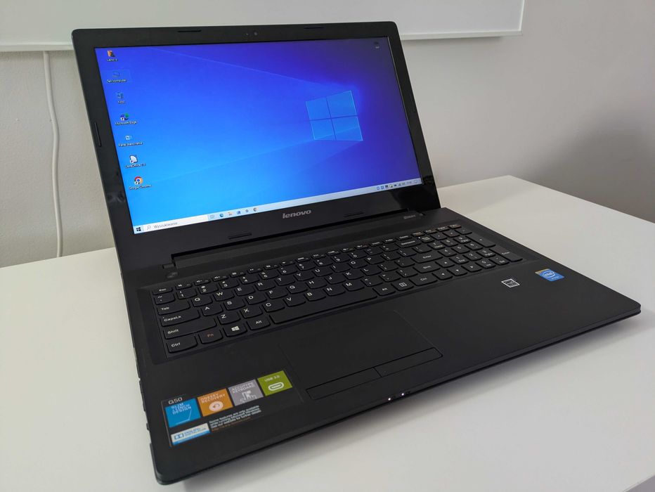 Laptop Ultrabook Lenovo 15.6" Jak Nowy Ram 8GB USB 3.2 Bateria 4 godz