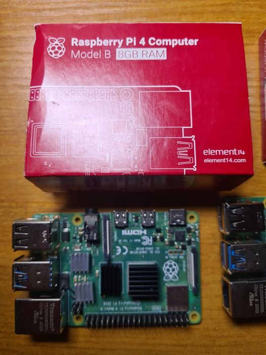Raspberry Pi RPI 4B 4GB 8GB Kompletne, nowe zestawy.