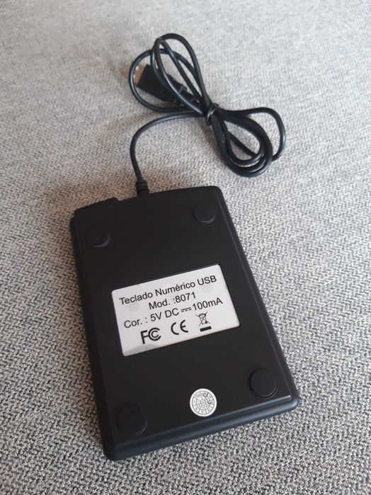 Teclado numérico USB