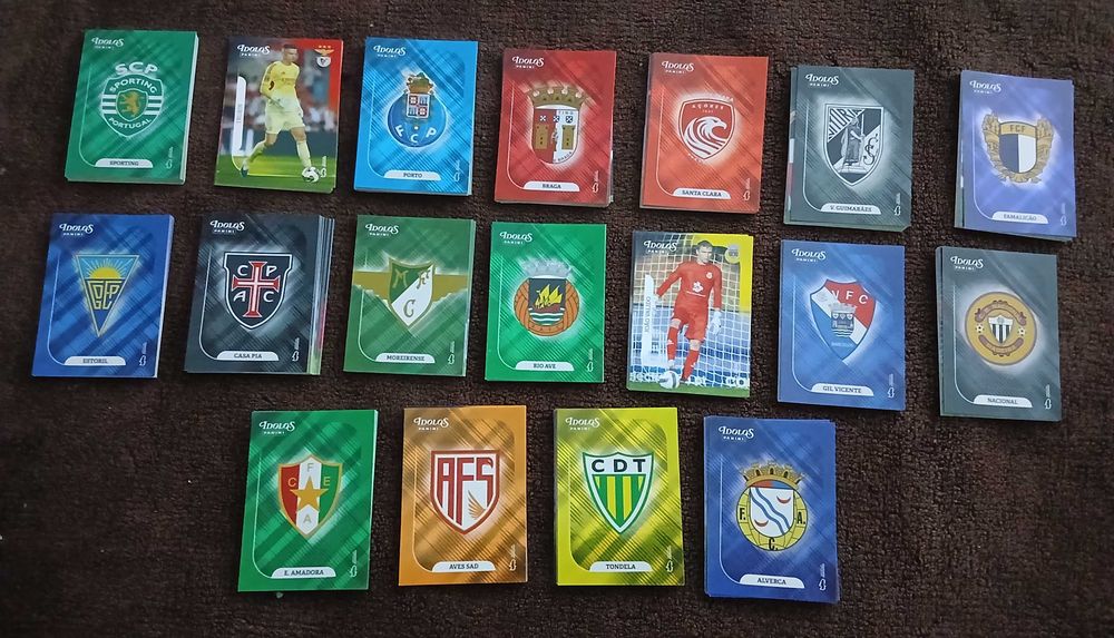 Coleção Cartas Ídolos 25-26