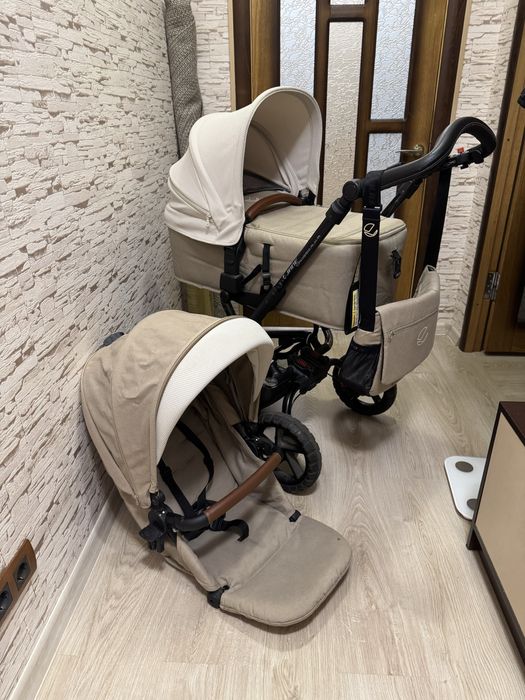 Коляска 2 в 1 jane crosswalk-r micro Bronze