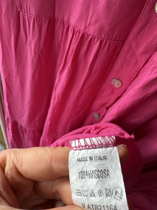 Śliczna lekka sukienka Made in Italy 100% Viskoza polecam !