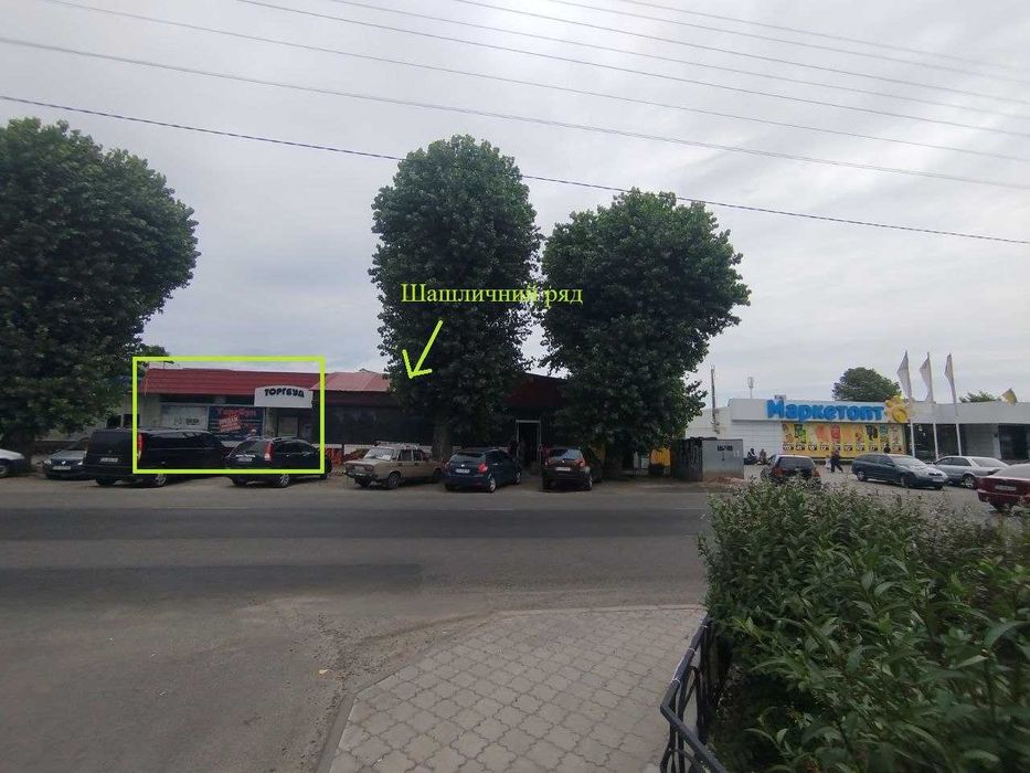 Оренда магазину на Криваліївському ринку, 300 кВ.м.