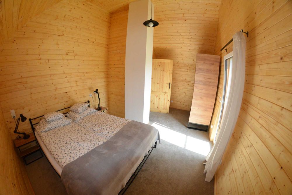 Domek "Cztery Klony" na Mazurach z sauną i jacuzzi.