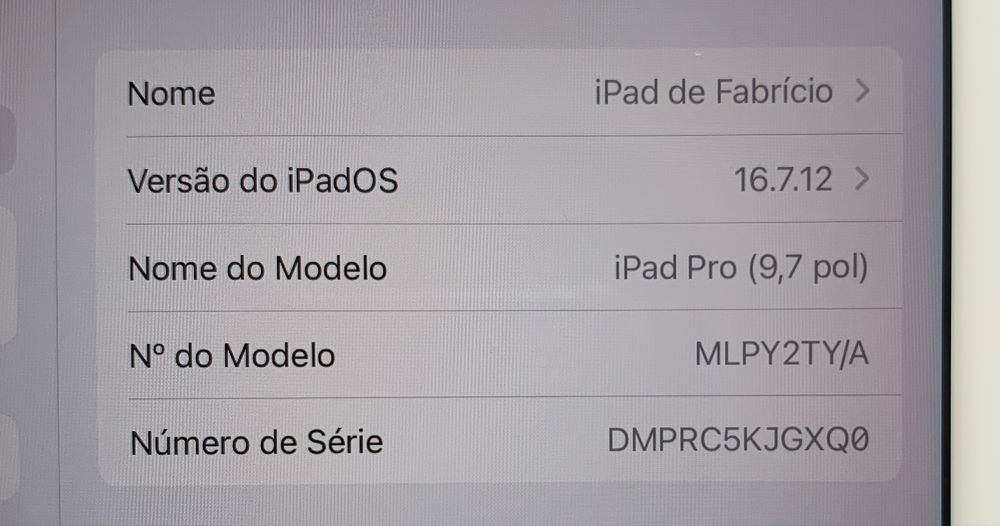 iPad Pro 9,7” 32GB Wi‑Fi + 4G – Ótimo Estado + Caixa