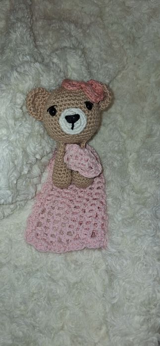 Naninhas e prendedores de chucha em amigurumi