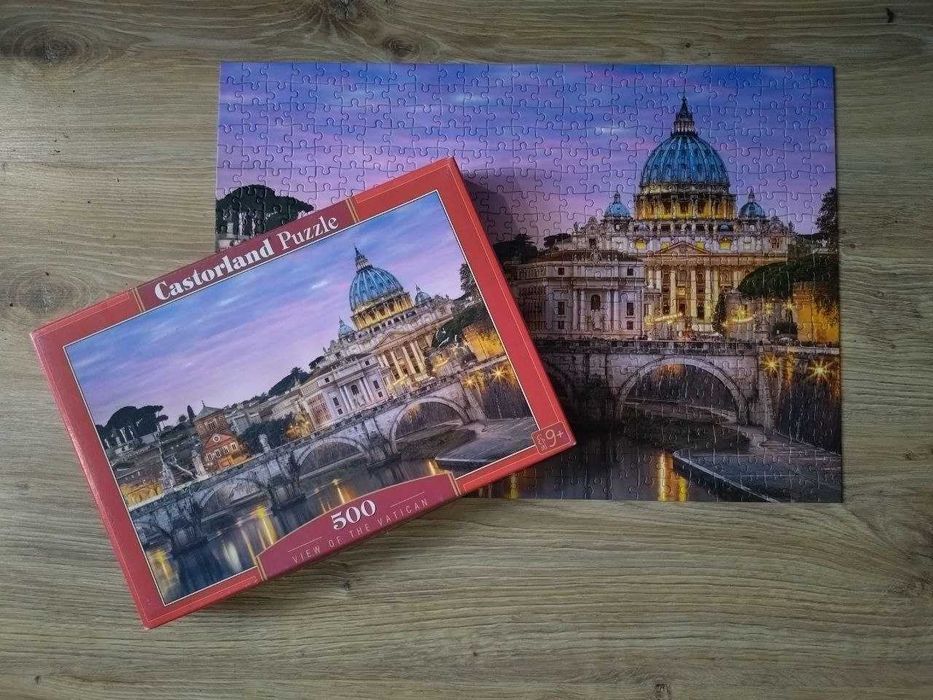 Пазл 500 частин Castorland Puzzle Вид на Ватикан
