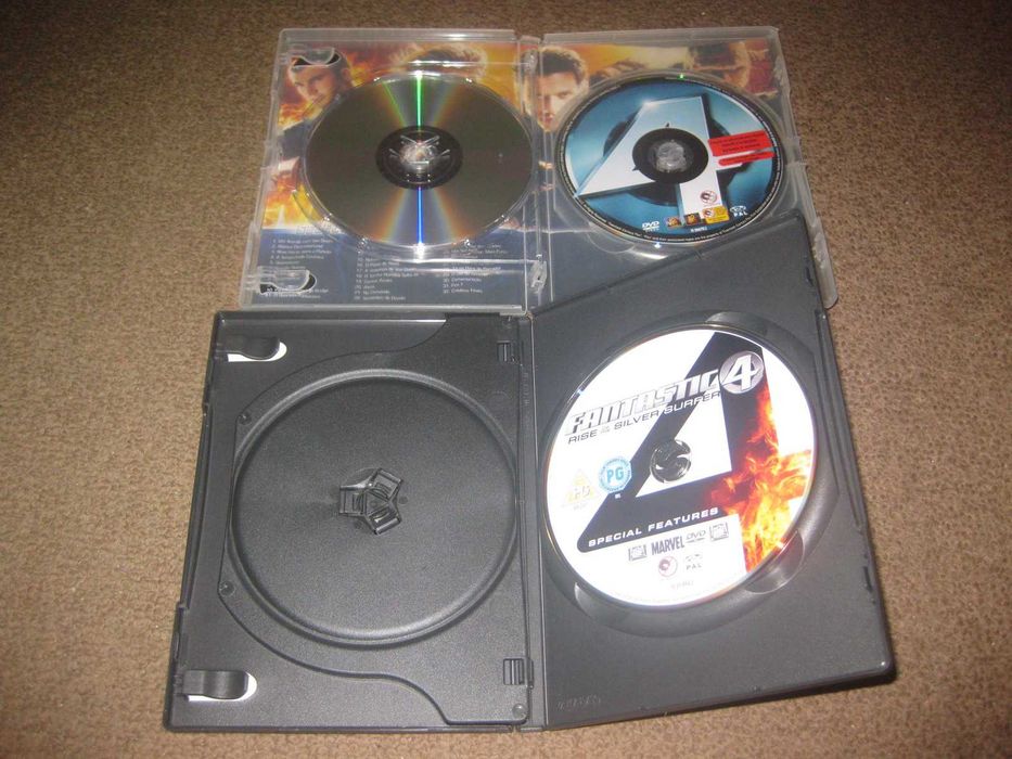 Colecção Completa DVD "Quarteto Fantástico" Edições Especiais 2 DVDs