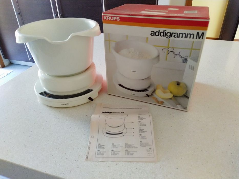 Balança Krups com pesagem sucessiva de ingrediente até 2 kg