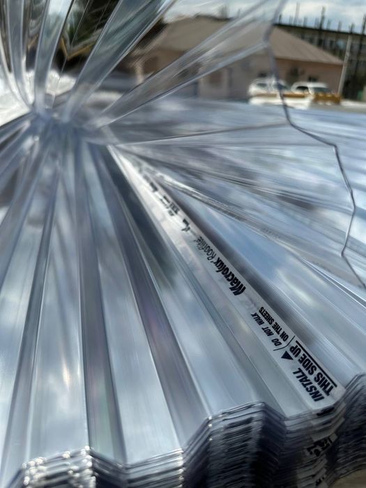 Монолитный и профилированный поликарбонат (Швейцария) всегда в НАЛИЧИИ