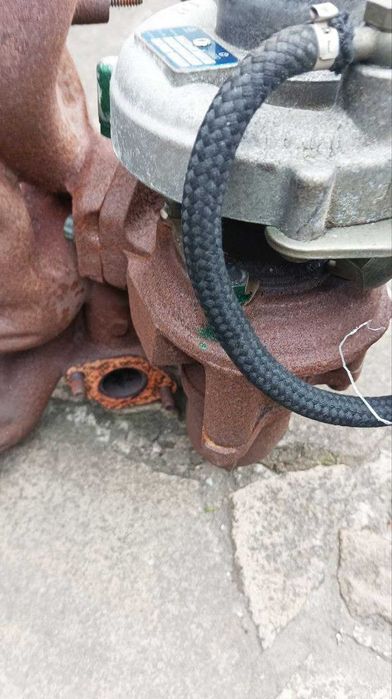 Турбіна з колектором у зборі VW T4 2.5 TDI 102 к.с. (ACV)