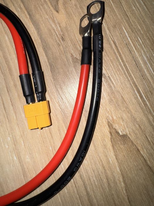 XT 60 кабельFemale XT60 мама EcoFlow клеми крокодили EcoFlow , Bluetti