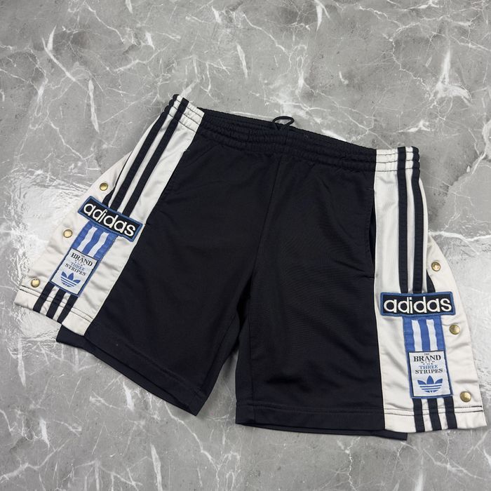 Рідкісні вінтажні шорти adidas Adibreak Rave Archive на заклепках