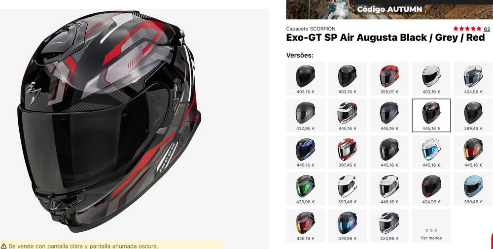Capacete Scorpion EXO-GT SP Air + Cardo Freecom 2X