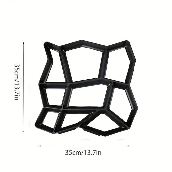 Форма для виготовлення бруківки 35х35 см