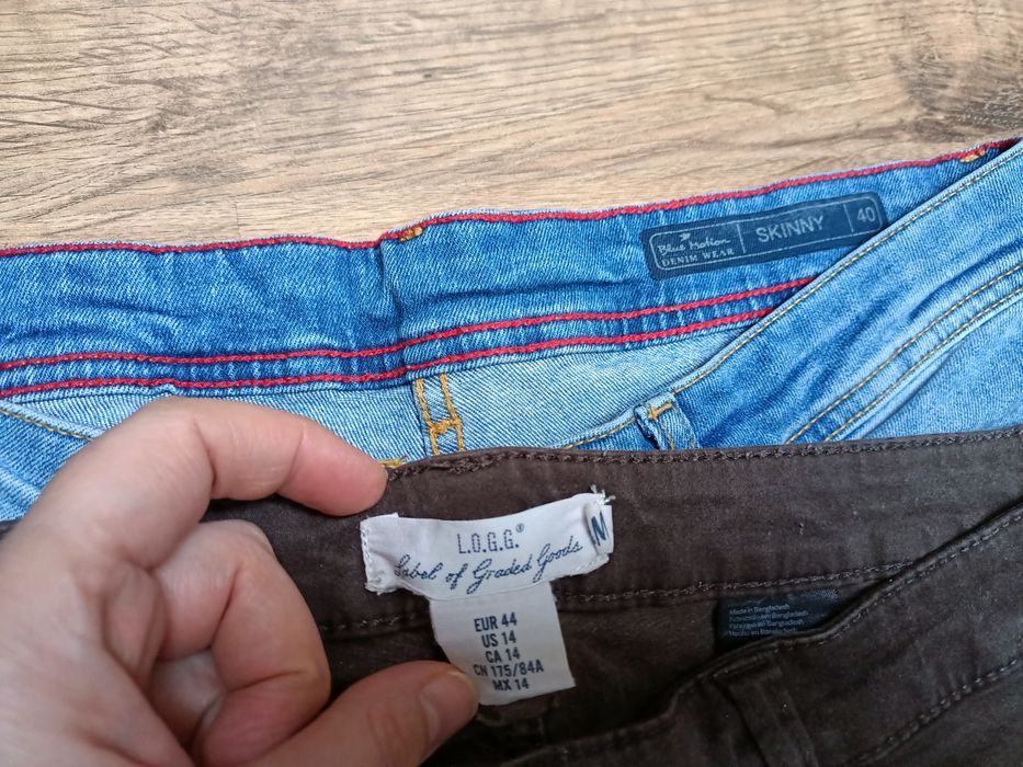 Dwie pary spodni damskich, 40/12