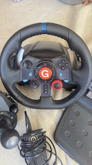 Logitech G29 Volante + Shifter