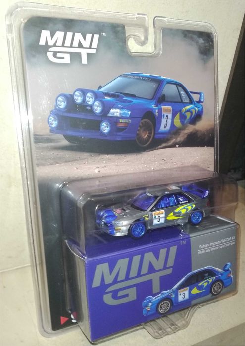Mini GT - Subaru Impreza WRC98 - 3º Rally de Monte Carlo 1998 - Colin McRae - CHASE
