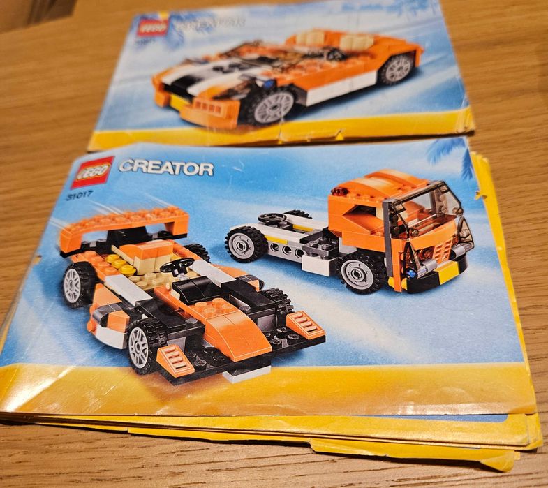 Lego 31017 creator 3w1 słoneczny śmigacz