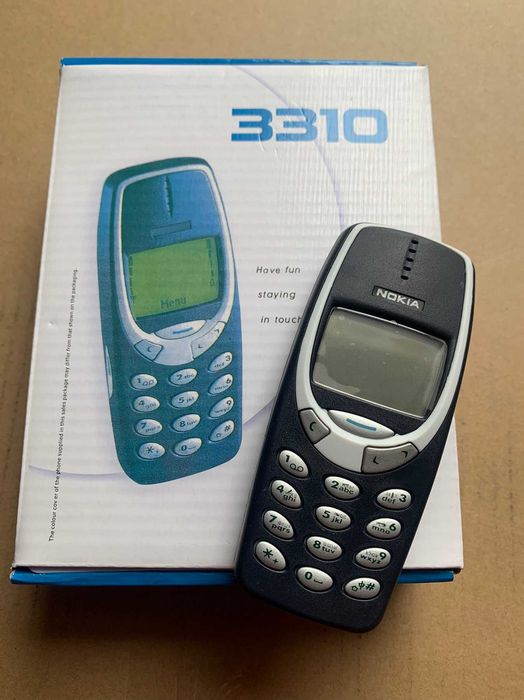 Оригинальный "орехокол" телефон Nokia 3310 Finland новый