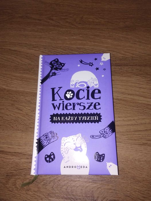Kocie wiersze kalendarz z wierszami o kotach