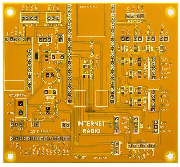 płytka pcb yo radio