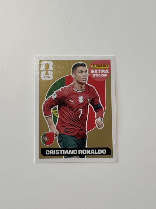 Cromo Cristiano Ronaldo Legend Gold 2026