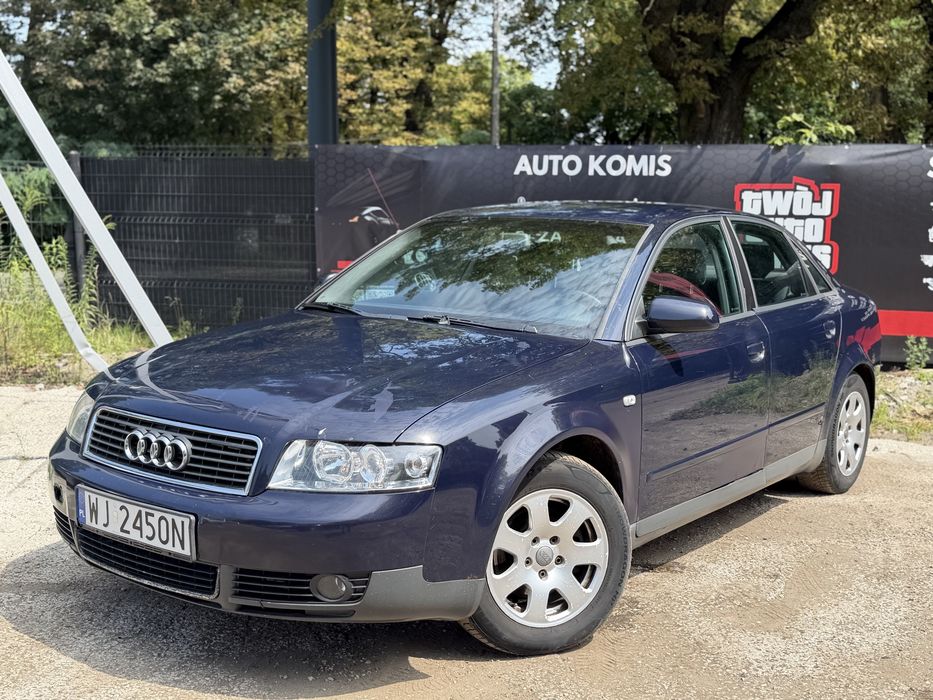 Audi A4 1.9 TDI Automat 2004 Klima 2 Strefy Tempomat Hak Alufelgi Niskie Spalanie Zadbana