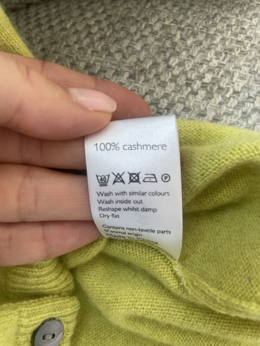 100 % кашемір брендовий кардиган xs/s стиль cos