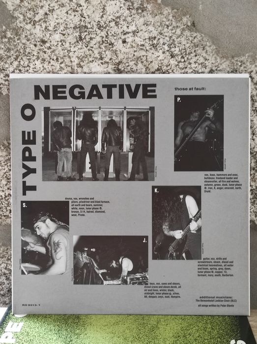Type O Negative - Slow Deep and Hard LP