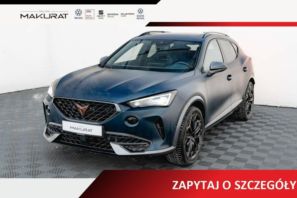 Cupra Formentor G0RSHIP#2.0 TSI 4Drive VZ DSG NAVI Kubełki Szklany dach Salon PL VAT23