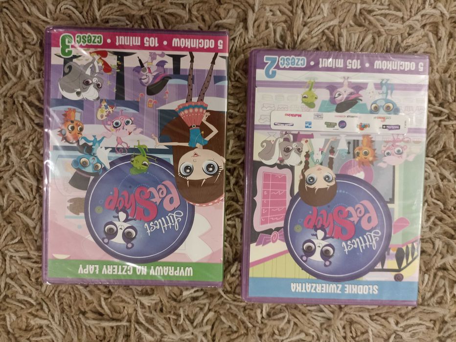 Płyty na DVD pet shop