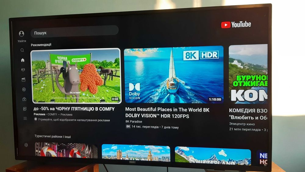 50" 4K смарт PHILIPS на Андроїді, гарантія 6 місяців!!!