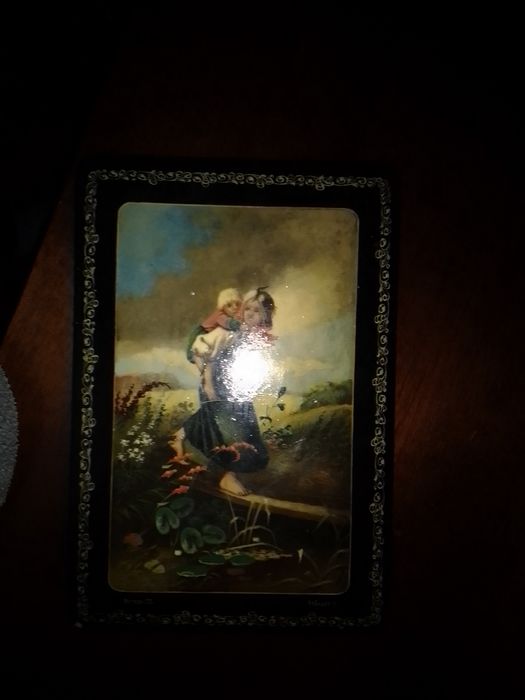 Шкатулка старинная