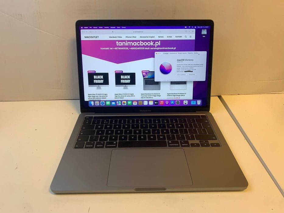 Laptop Apple MacBook Pro 13 A2251 i5 16gb 512gb SSD 2020 A+
