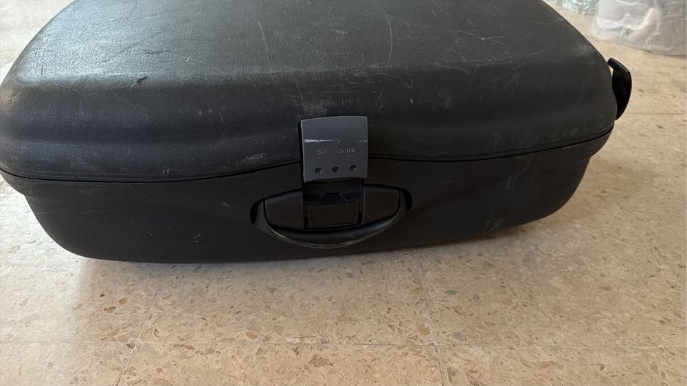 Mala de viagem preta samsonite