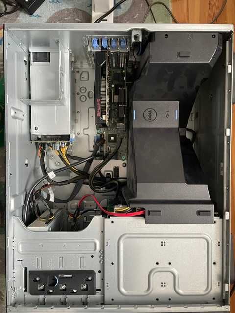 Serwer Dell PowerEdge T330, intel xeon, 64GB RAM ECC, 8 dysków, GPU, RAID, HOST VM