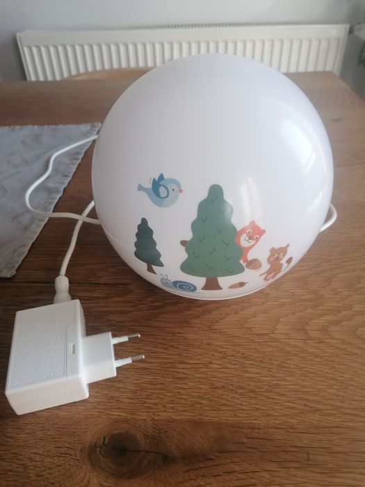 Lampka z zwierzętami