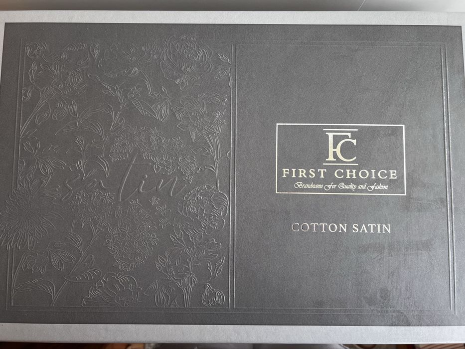 Постільна білизна First Choice сатин  Євро