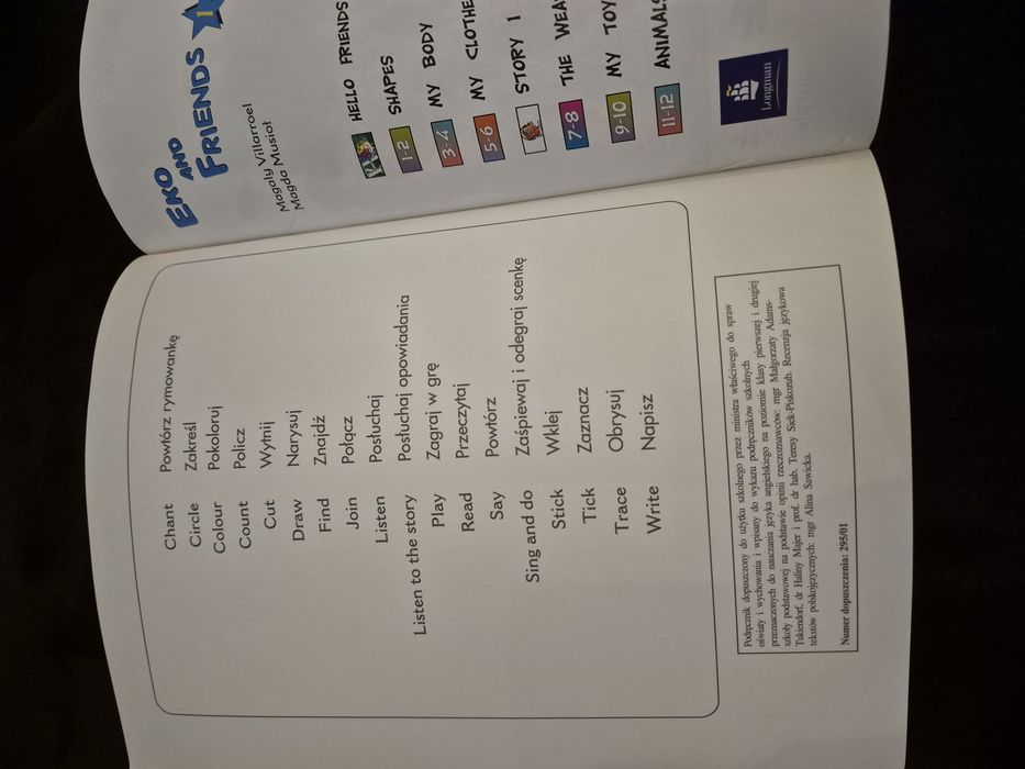 Eko and Friends 1. Podręcznik. Szkoła Podstawowa. Język angielski