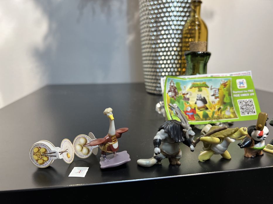 Панда Кунг Фу киндер игрушки панда коллекция