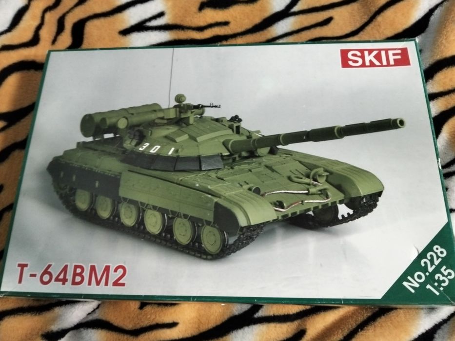 Сборна модель танка Skif Т-64БМ2 1:35