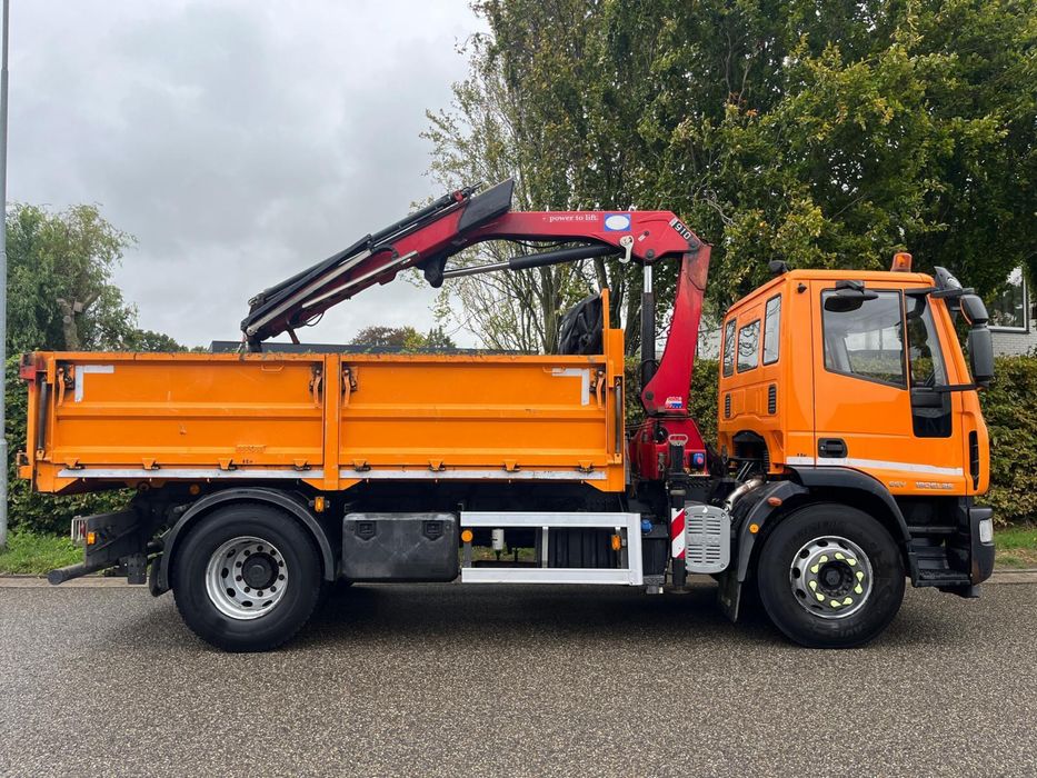IVECO EUROCARGO 19Ton 250cv GRUA BASCULANTE SÓ 100.000KM  OPORTUNIDADE