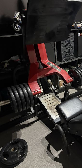 Material de ginasio - Prensa 45 graus de alavanca