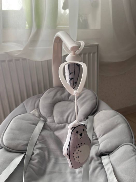 Заколисуючий центр-шезлонг SOUL ME 1075 Light Gray