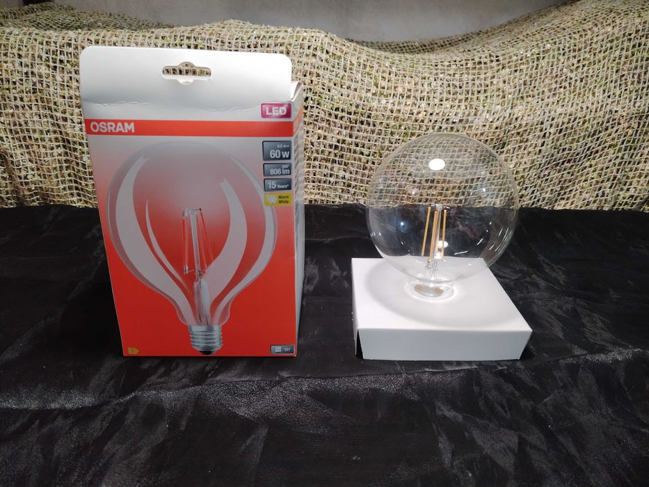 Лампа филаментная  светодиодная LED 7W 806lm 2700K E27 Эдисона OSRAM
