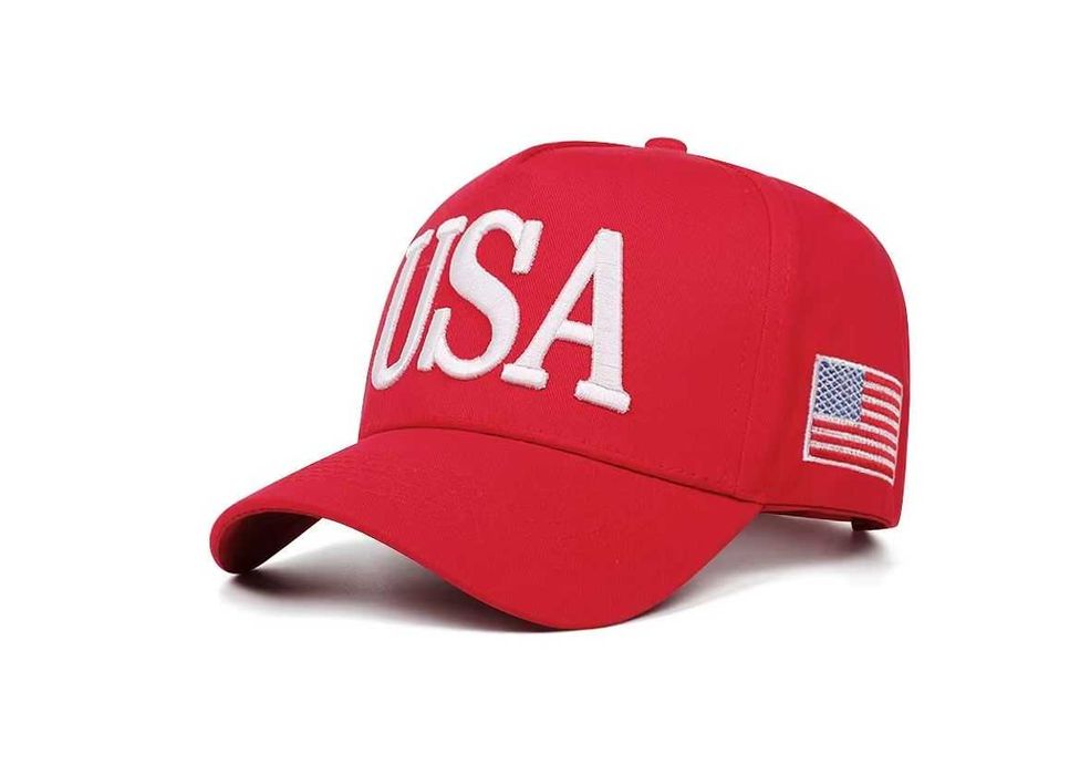 ‼️Нова бейсболка "Make America Great Again" червона ‼️